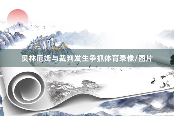 贝林厄姆与裁判发生争抓体育录像/图片