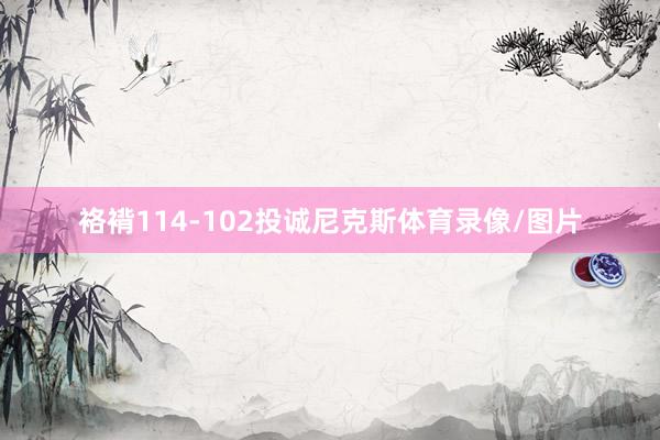 袼褙114-102投诚尼克斯体育录像/图片