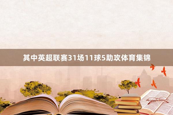 其中英超联赛31场11球5助攻体育集锦