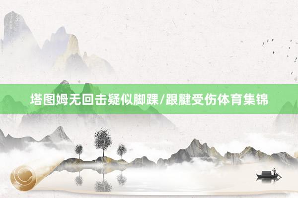 塔图姆无回击疑似脚踝/跟腱受伤体育集锦