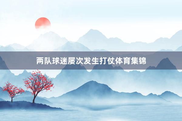 两队球迷屡次发生打仗体育集锦