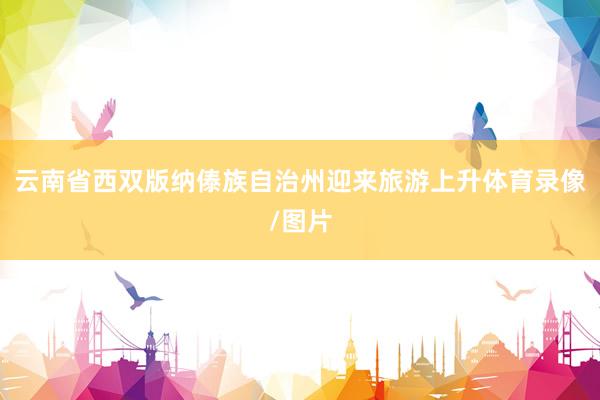 云南省西双版纳傣族自治州迎来旅游上升体育录像/图片